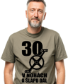 Narozeninové cyklo tričko - 30 v nohách a šlapu dál