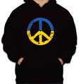 Mikina - PEACE Ukrajina (Podpora Ukrajině)