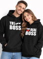 Pánska/dámska mikina The Boss/The Real Boss