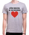 Tričko pro učitele - Učím srdcem...