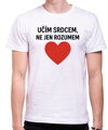Tričko pro učitele - Učím srdcem...