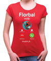 Tričko – Florbal volá, musím jít...