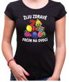 Tričko - Žiju zdravě, frčím na ovoci