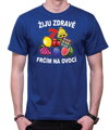 Tričko - Žiju zdravě, frčím na ovoci