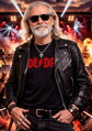 Tričko pro rockového dědu - DĚDA AC/DC