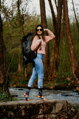 Veselé ponožky Turistka (dámské)