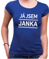 Dámské tričko - JÁ JSEM (jméno)
