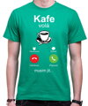 Tričko - Kafe volá mobile