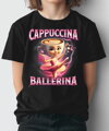 Tričko - Rose V2 Cappuccina Balerina (Italský brainrot)