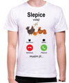 Tričko - Slepice volají, musím jít...