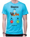 Tričko - Slepice volají, musím jít...