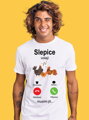 Tričko - Slepice volají, musím jít...