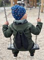 Rostoucí Softshellová bunda khaki zelená s oušky
