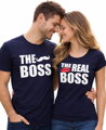 Pánské / dámské tričko The Boss/The Real Boss