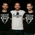 Trička The Groom a Groom squad