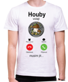 Houbařské tričko - Houby volají, musím jít...
