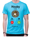 Houbařské tričko - Houby volají, musím jít...
