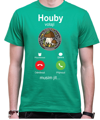 Houbařské tričko - Houby volají, musím jít...