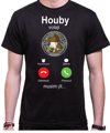 Houbařské tričko - Houby volají, musím jít...