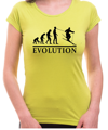 Tričko - Evoluce Lyže