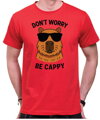 Tričko s Kapybarou  - Don't worry be Cappy
