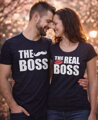 Pánské / dámské tričko The Boss/The Real Boss