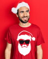 Tričko - Hipster Santa