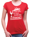 Vinařské tričko - Nejsem alkoholička, jsem bohyně!