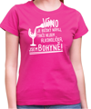 Vinařské tričko - Nejsem alkoholička, jsem bohyně!