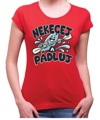 Vodácké tričko - Nekecej a pádluj