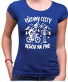 Cyklo pivní tričko - Všechny cesty vedou na Pivo