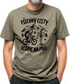 Cyklo pivní tričko - Všechny cesty vedou na Pivo