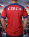 ⚽ Fotbalový dres - Česká republika -červený