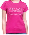 Vtipné tričko - Školácke Furt Dačo!