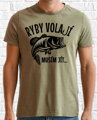 Rybářské tričko - Ryby volají