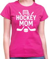 Tričko - Hockey mom - Hokejová máma