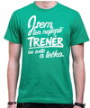 Tričko pro trenéry/trenérky - Nejlepší trenér/ka a tečka