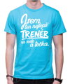 Tričko pro trenéry/trenérky - Nejlepší trenér/ka a tečka