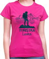 Dánske tričko - TURISTKA + vl.jméno
