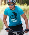 Cyklo tričko - Bike + vášnivý cyklista/vášnivá cyklistka