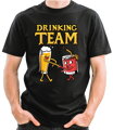 Pánská trička - Ženich a Drinking Team barevné  (cena za 1ks)