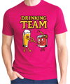 Pánská trička - Ženich a Drinking Team barevné  (cena za 1ks)