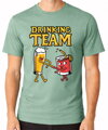 Pánská trička - Ženich a Drinking Team barevné  (cena za 1ks)
