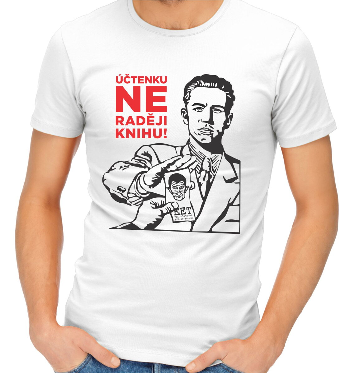 Vtipne Tricko Uctenku Ne Radeji Knihu Fajntricko Cz