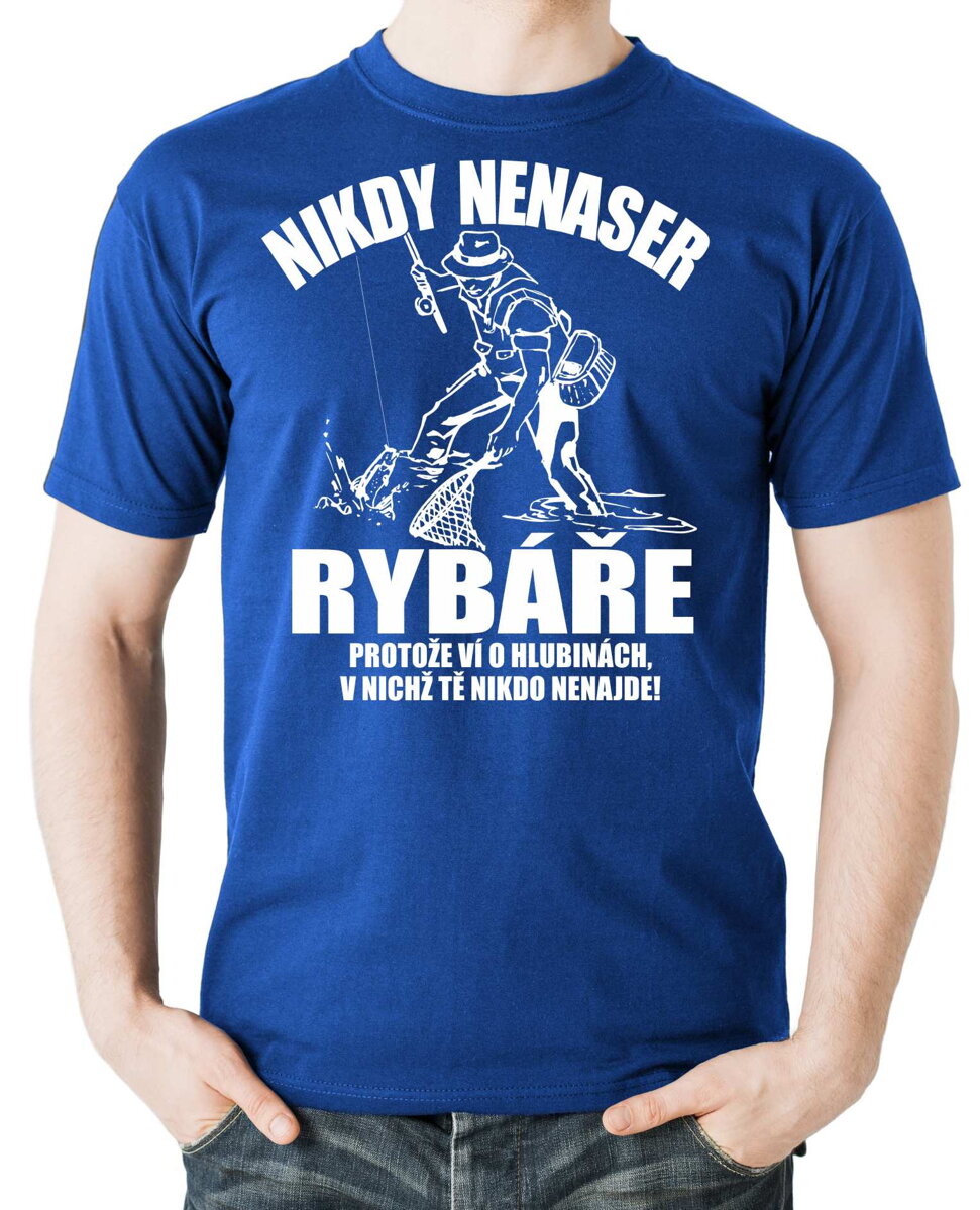 Vtipna Tricka S Potiskem Pro Rybare