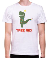 Originálne tričko dinosaurík ako vianočný darček  ,Tričko - Tree Rex