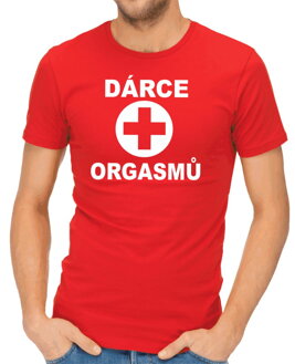 Tričko - Dárce orgasmů (UNISEX)