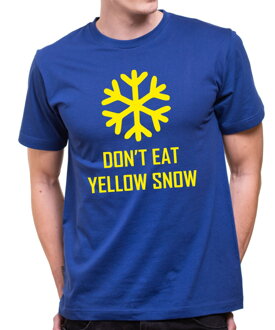 Tričko Yellow snow - Žlutý sníh