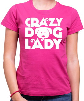 Tričko - Crazy dog lady