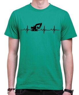 Tričko - EKG bagr